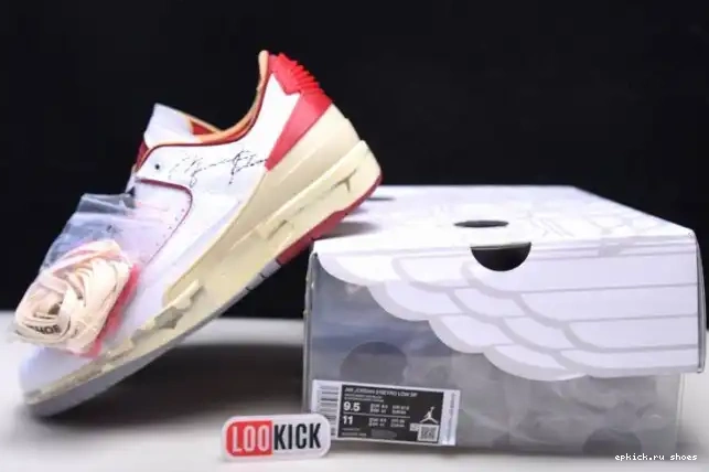 Cheap Red Low 2 Off-White Jordan SP Retro White DJ4375-106 0507